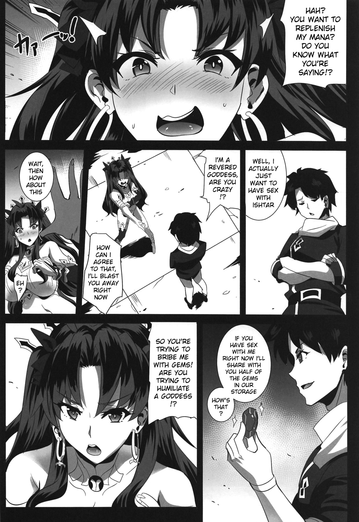 Hentai Manga Comic-Getting Shouted At ~I Tried Buying Ishtar With a Jewel~-Read-5